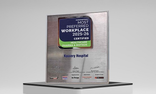 Kauvery Hospital Named Among India's Most Preferred Workplaces 2025–26 in Healthcare by Team Marksmen