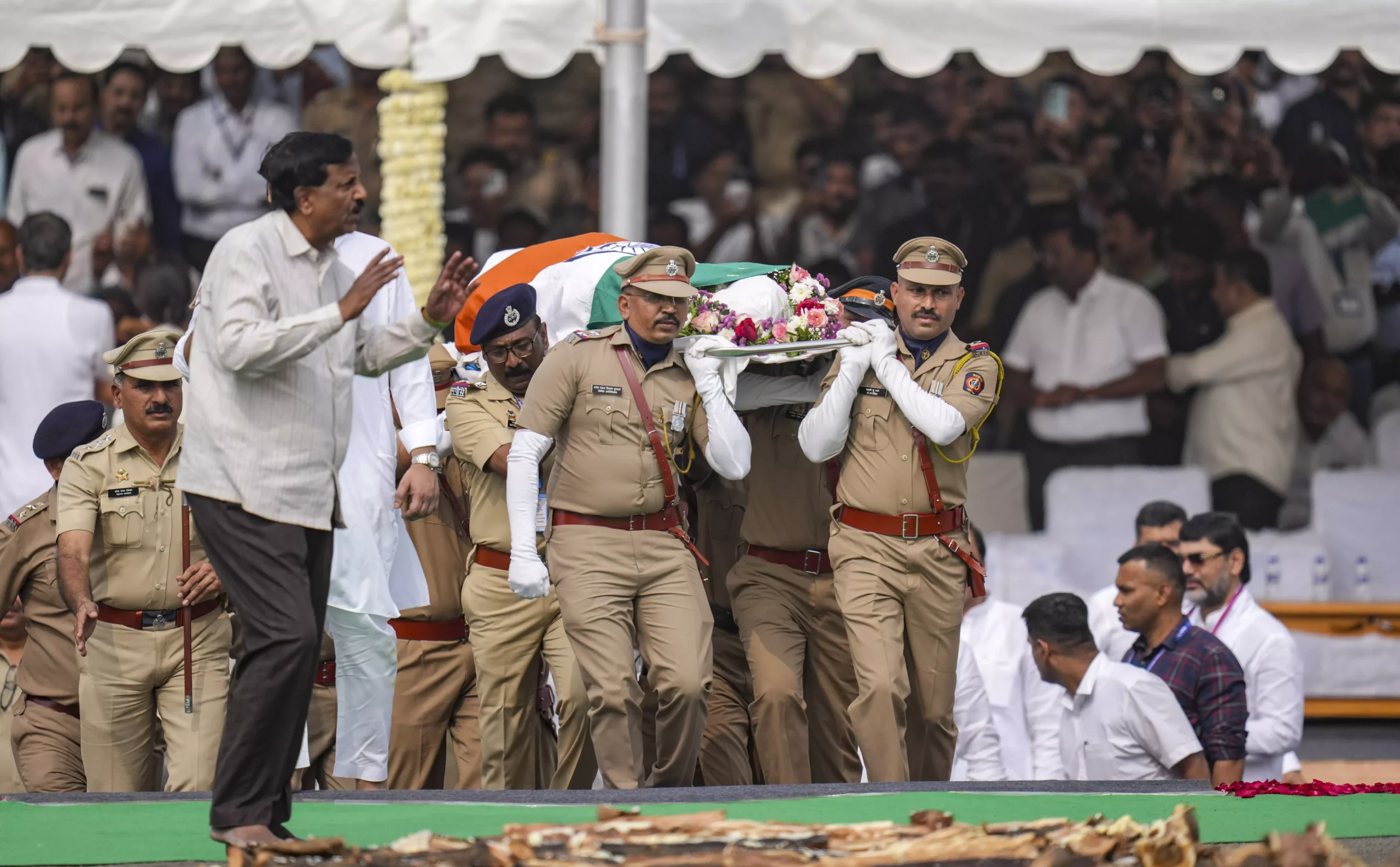 Ajit Pawar Cremated with Full State Honours