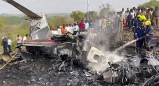 Ajit Pawar’s plane caught fire, exploded multiple times after crash: Eyewitnesses