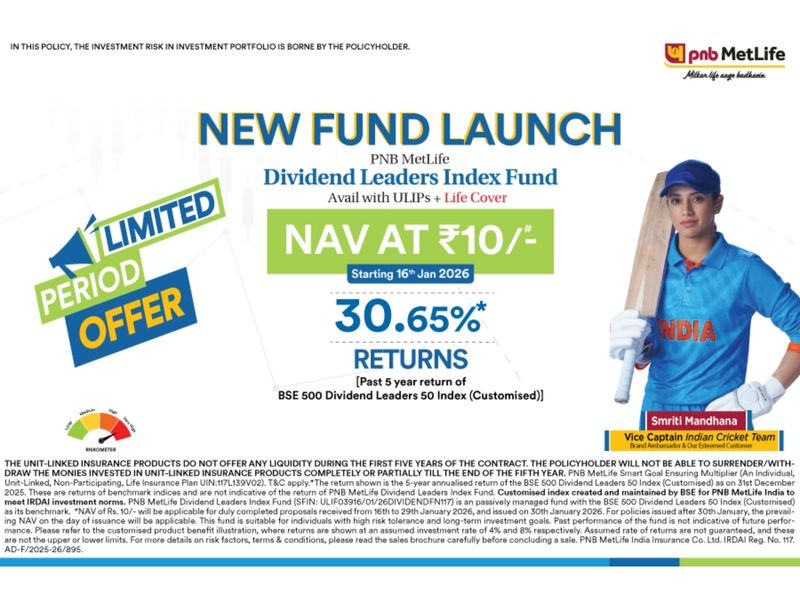 PNB MetLife Empowers Customers with Innovative Offering for Long-Term Financial Planning, with the PNB MetLife Dividend Leaders Index Fund
