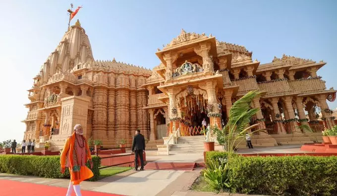 PM Modi to Visit Somnath Temple on January 11