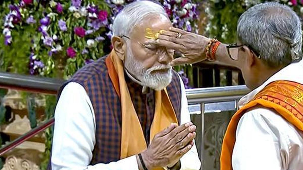 PM Modi leads Shaurya yatra; dazzling lights, drone, devotion pull massive crowd to Somnath