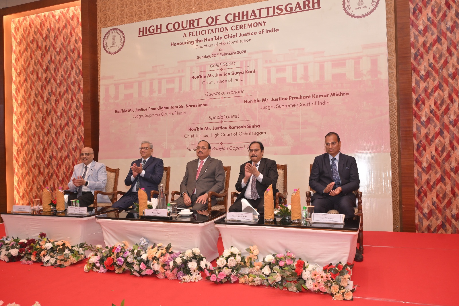 Chief Justice of India Digitally Lunches e-souvenir “Nurturing the future of the Judiciary” marking the legacy of Chhattisgarh State Judicial Academy