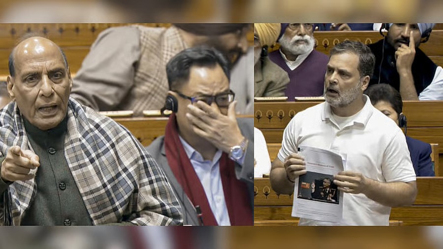 Row erupts in Lok Sabha as Rahul seeks to quote from ‘memoir’ of Gen Naravane