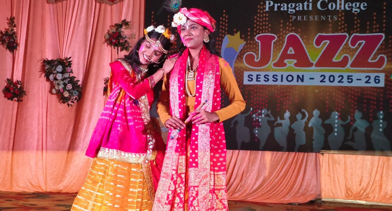 Religious, folk culture, and historical scenes were brought to live through dramatic performances at Pragati College on the Concluding Day of Jazz-26