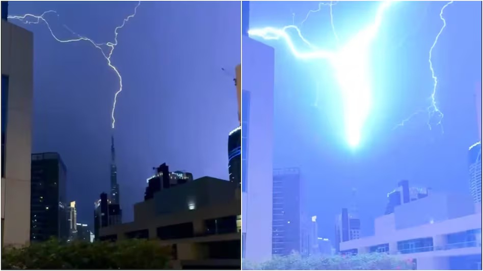 Lightning Strikes Burj Khalifa: Stunning Video Surfaces