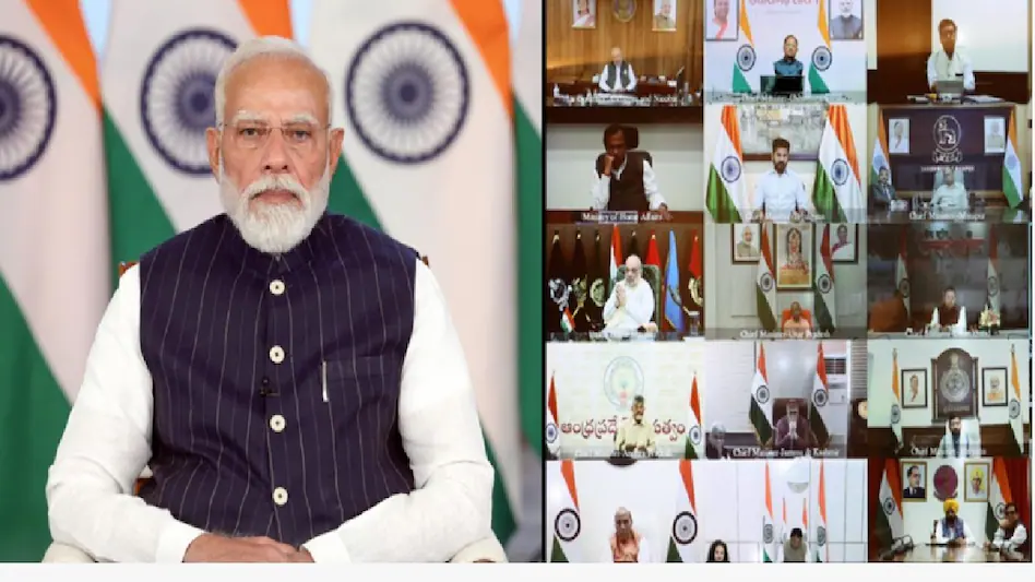 LIVE: PM Modi’s Virtual Meeting with State CMs Underway; West Asia Crisis being  Discussed