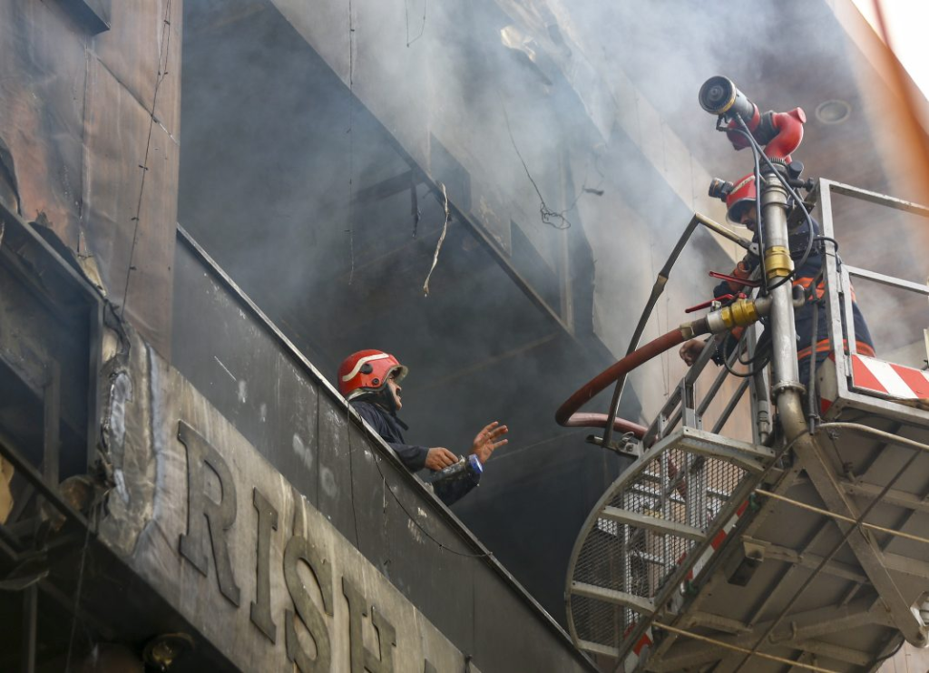 Three children among 9 of family killed in massive fire at building in Delhi’s Palam