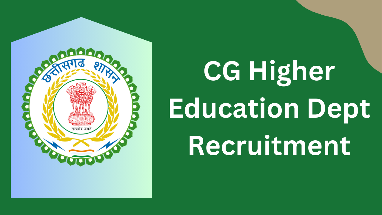 Chhattisgarh Higher Education Department: Lab Attendant Recruitment