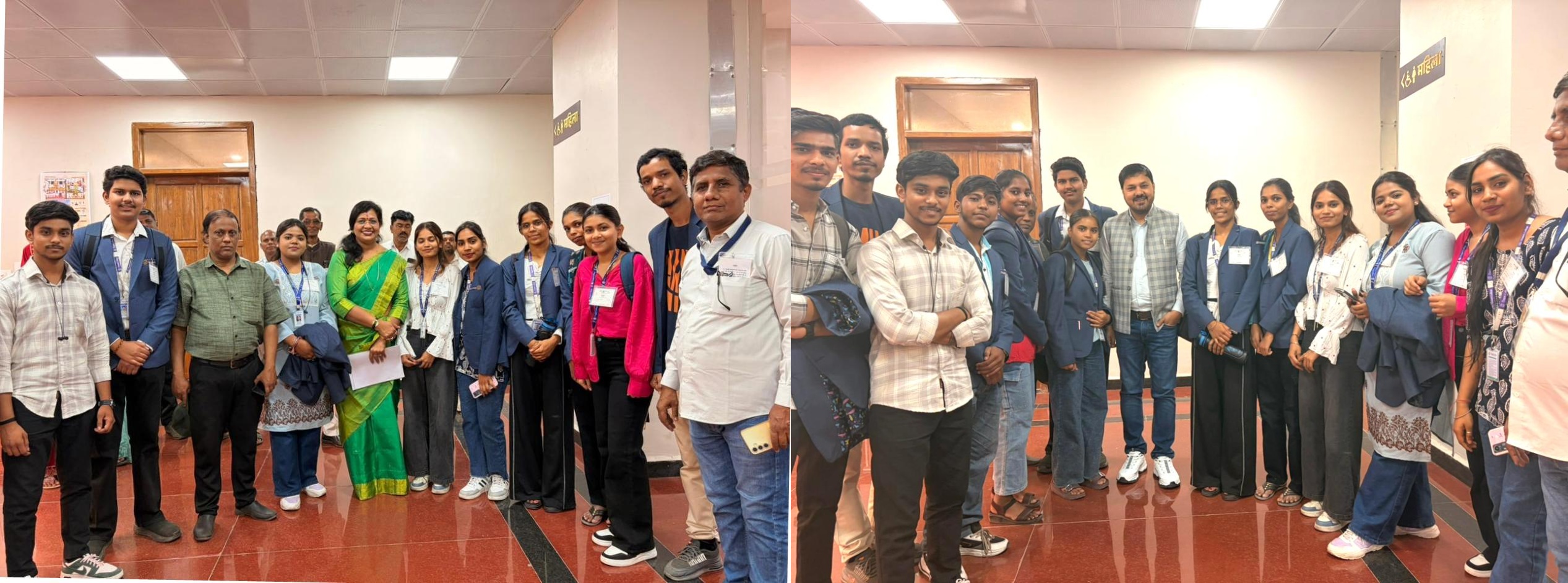 Journalism Students from Pragati College Conduct Educational Visit to the Legislative Assembly Complex Nava Raipur