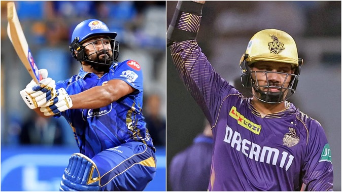 MI vs KKR Live Score: Second blow for Mumbai Indians—Suryakumar dismissed for 16 runs; score crosses 180.