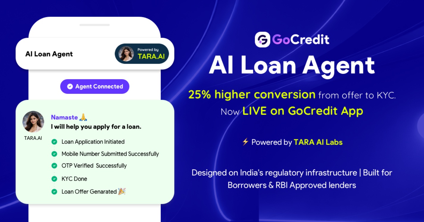 GoCredit Deploys India's First AI-Powered Loan Agent