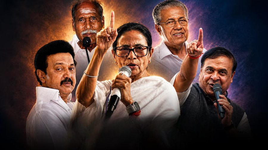 Exit Poll Results: DMK alliance projected to win in Tamil Nadu, BJP in Assam and West  Bengal