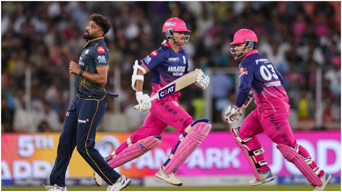 GT vs RR Live Score: Rajasthan’s score crosses 160 for the loss of five wickets; Ferreira dismissed after scoring just one run.