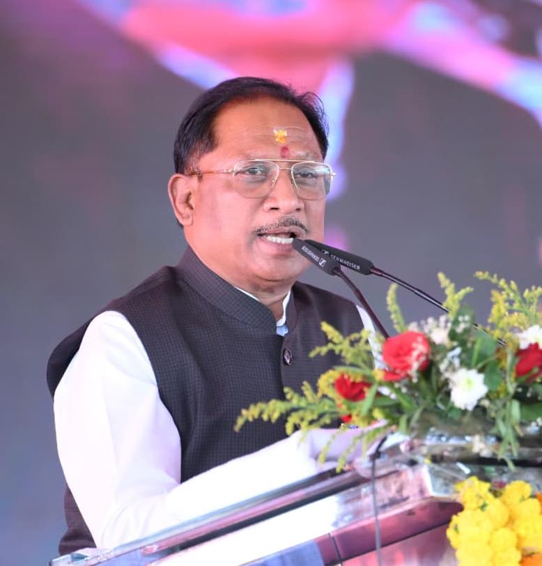 Chief Minister  Vishnu Deo Sai dedicates development works worth more than Rs. 280 crore to the people of Lundra