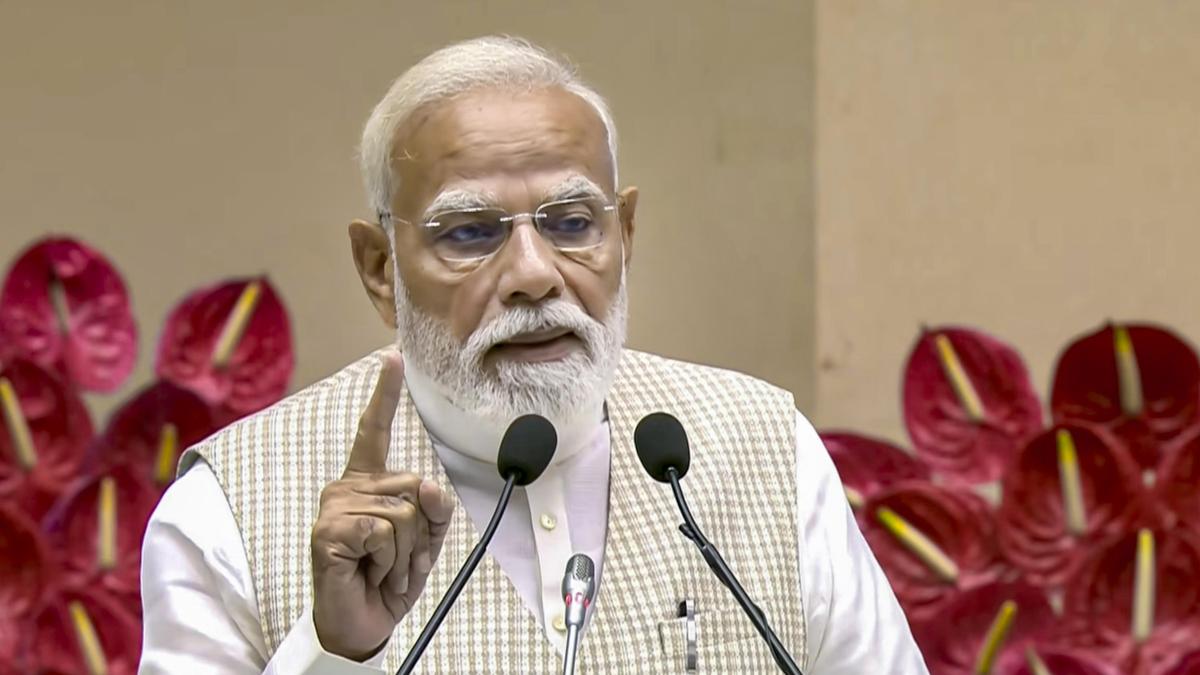 Women’s Reservation Act will realise visions of past and fulfil resolutions of future: PM Modi