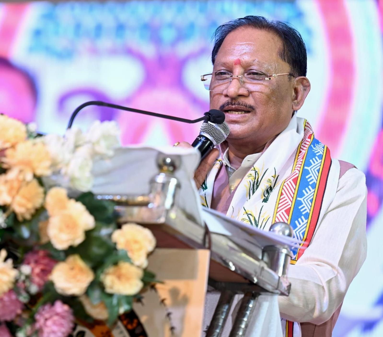 JOURNALISTS ARE TRUE WARRIORS OF DEMOCRACY-CG CM -VISHNU DEO SAI  -BY-KUMAR BAHUKHANDI  (REPORT)
