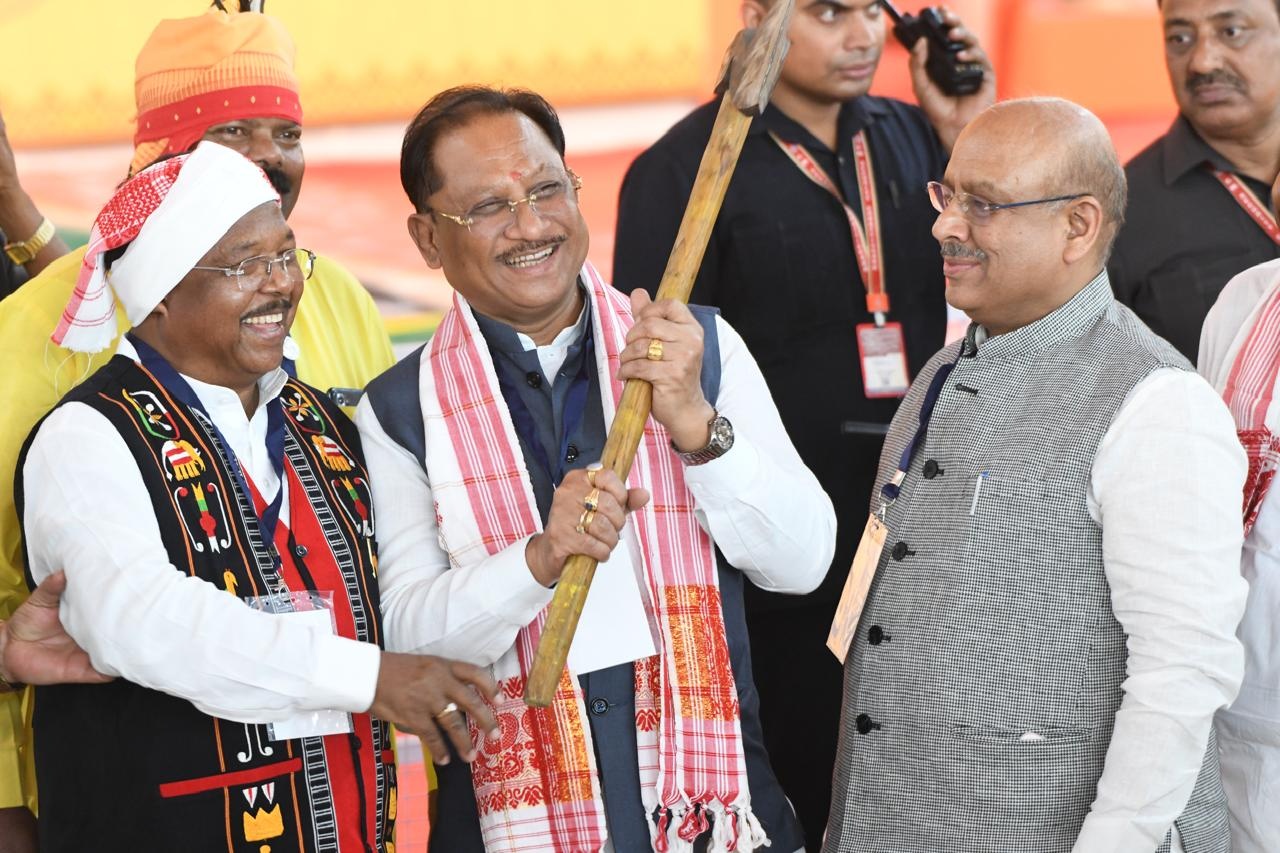Voice of Tribal Pride Resounds from Red Fort Grounds; Vishnu Deo Sai Speaks at National Tribal Conclave — Tribal Society Can Teach the World How to Achieve Development in Harmony with Nature