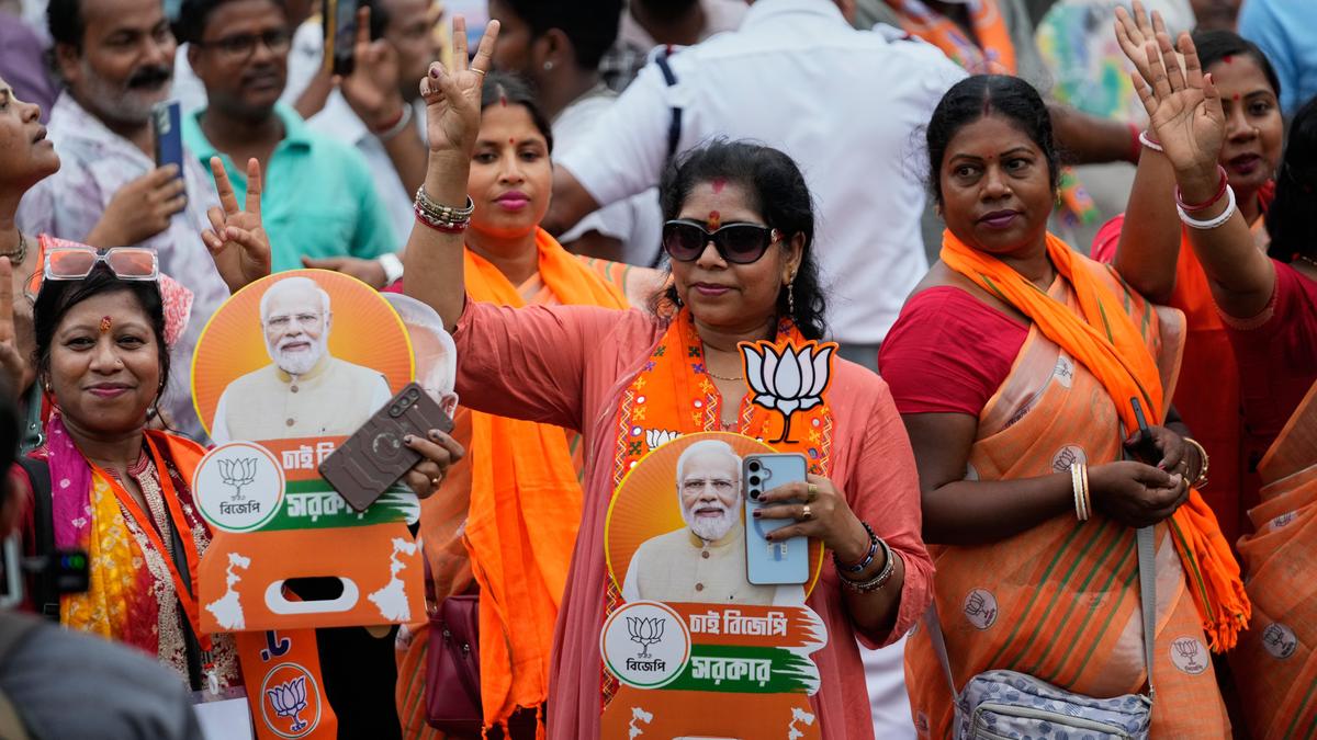 Rural sweep and urban gains set the BJP up for a decisive majority in West Bengal