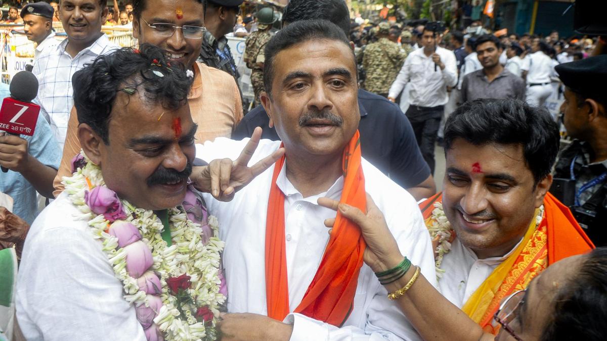 Suvendu Adhikari elected BJP legislature party leader in Bengal, set to become CM