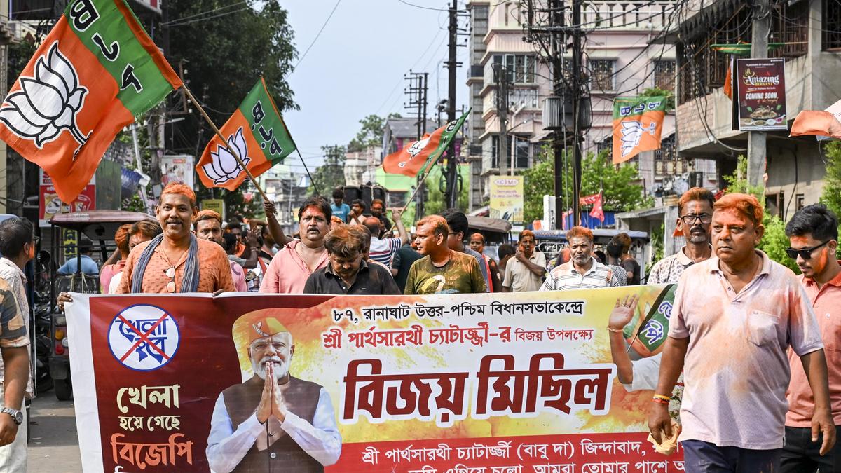 West Bengal election results : PM Modi congratulates people of State for ‘spectacular mandate’ as BJP surges ahead