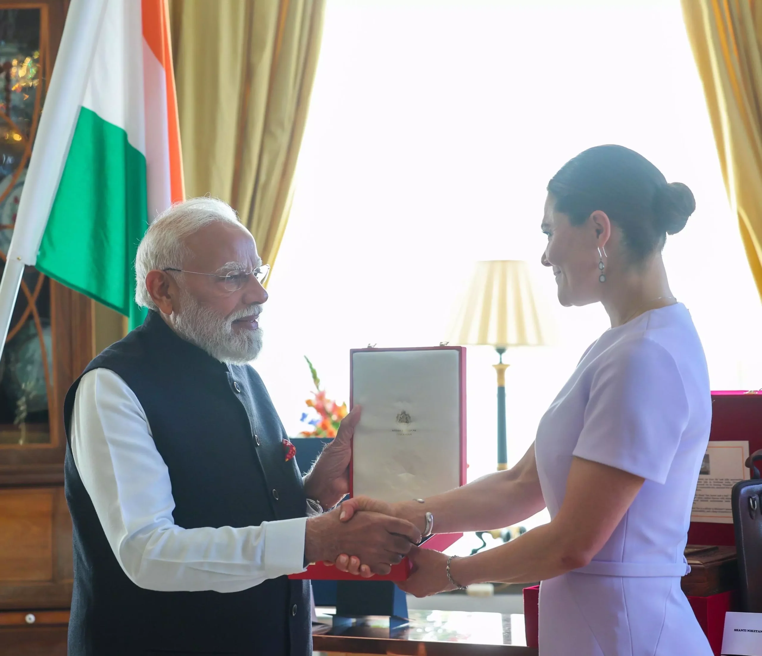 Modi Receives Sweden’s Prestigious Award Royal Order of Polar Star