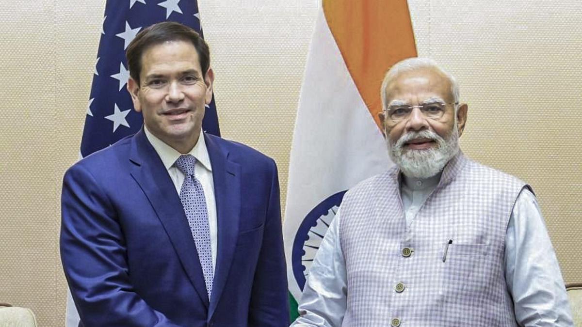 Marco Rubio in India : PM Modi, Rubio discuss bilateral ties, West Asia crisis