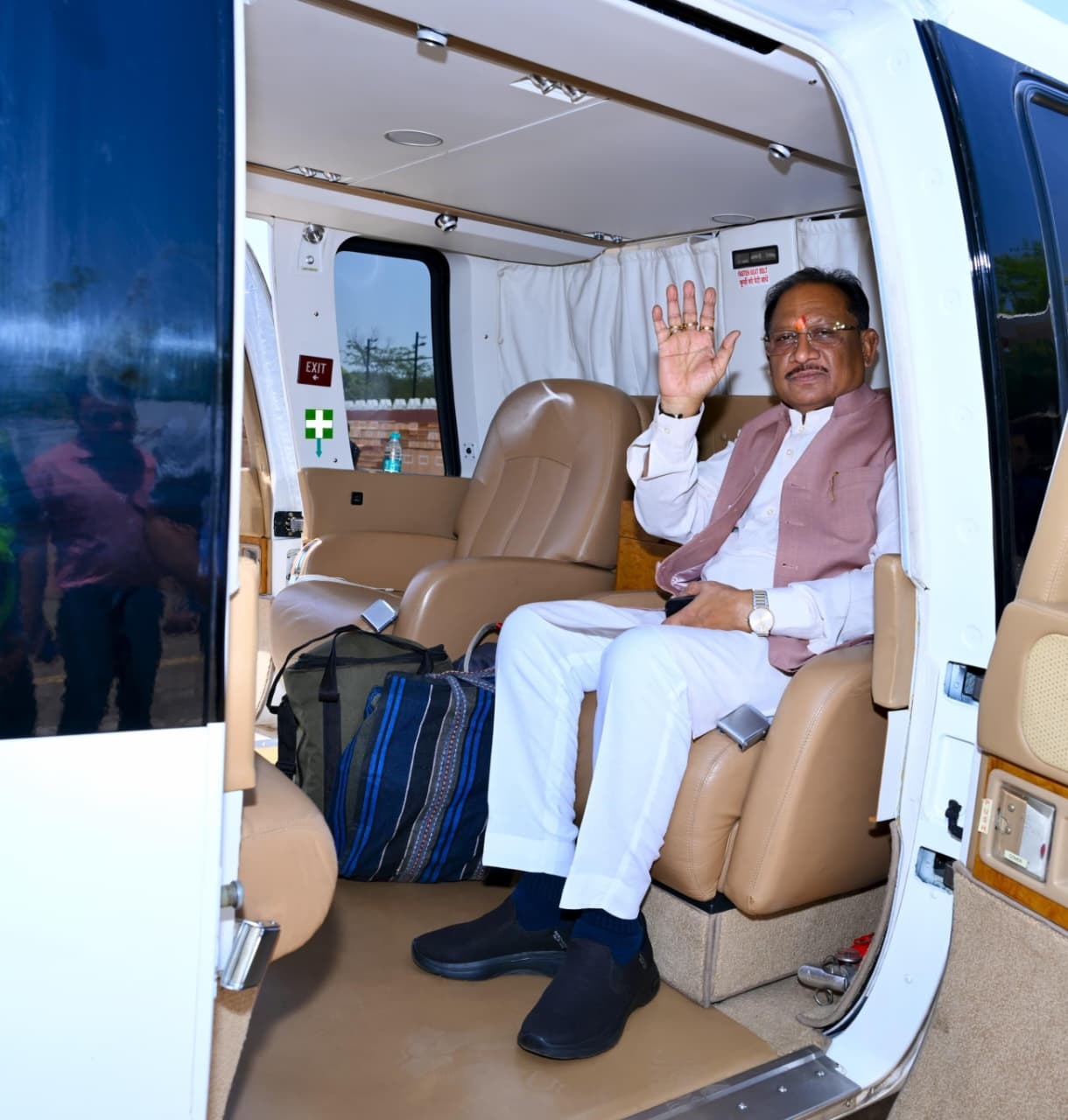 Chief Minister Vishnu Deo Sai begins his statewide tour today under Sushasan Tihar.