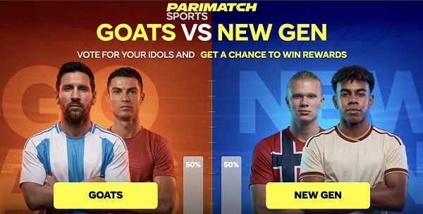 Parimatch Sports Launches "GOATs vs New Gen" World Cup Fan Vote with Rewards