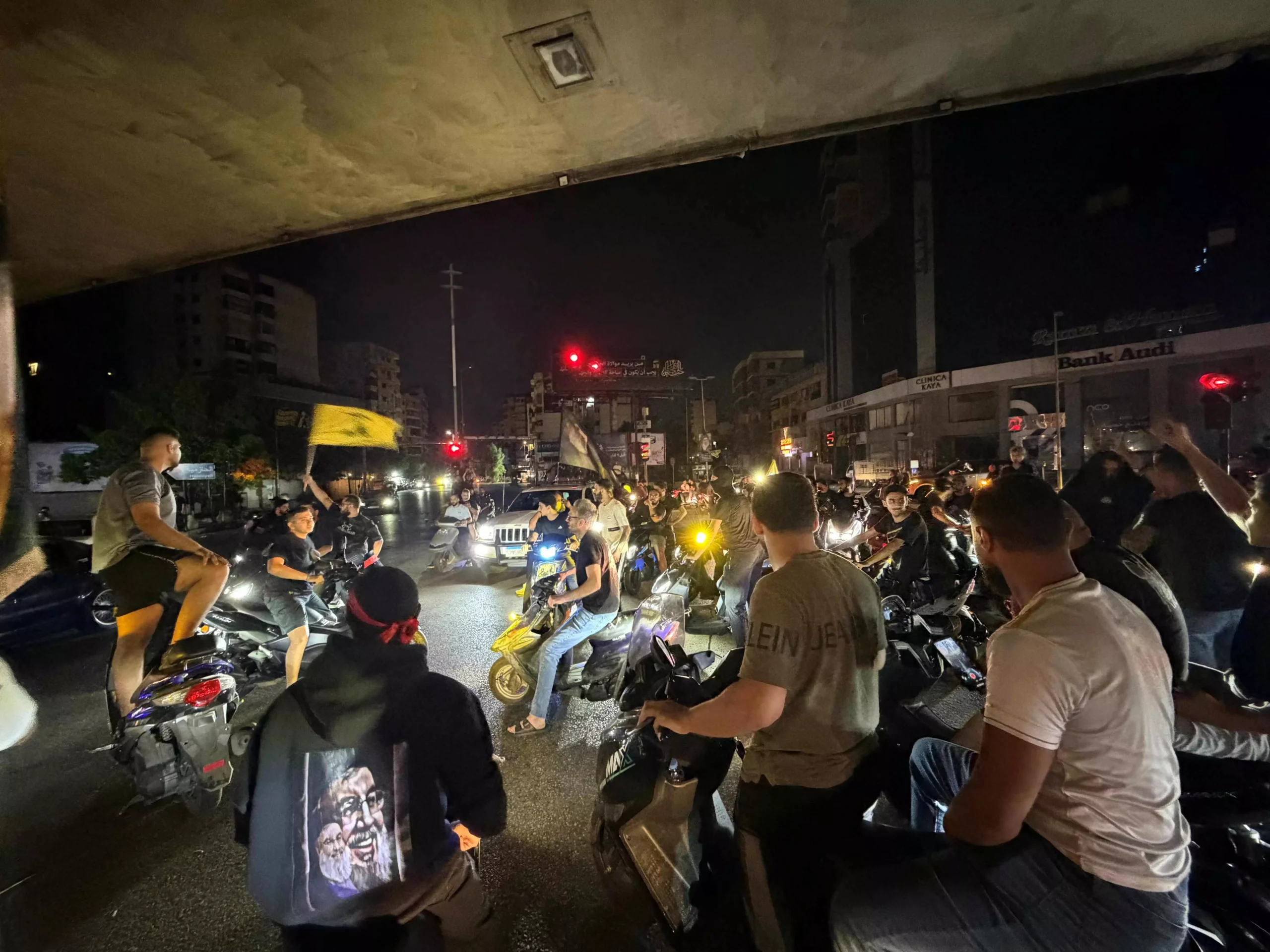 Hezbollah Supporters Take to Streets of Beirut to Protest Israel Deal