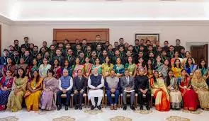 Modi Interacts With 183 IAS Trainee Officers, Urges To Embrace Nagrik Devo Bhava