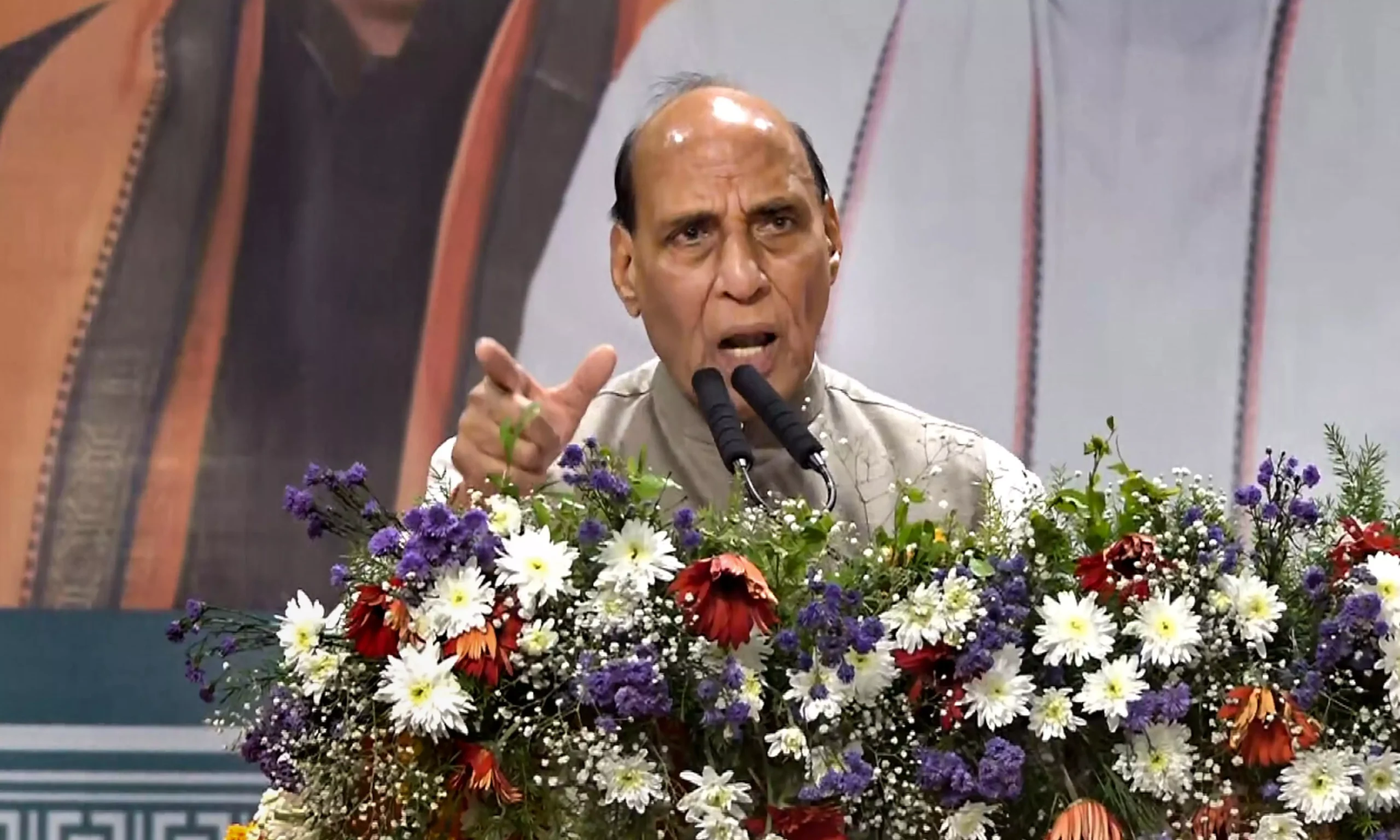 Rajnath Vows To Flush Out Illegal Immigrants, Implement UCC