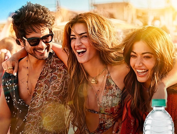 Bisleri Launches Limited-Edition Cocktail 2 Bottles Featuring Shahid Kapoor, Kriti Sanon and Rashmika Mandanna