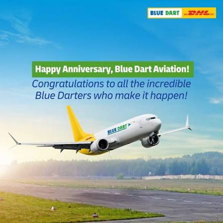 Blue Dart Marks 30 Years of Aviation Operations, Powering Speed, Reliability and Network Certainty