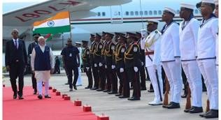 PM Modi arrives in Seychelles on three-day official visit