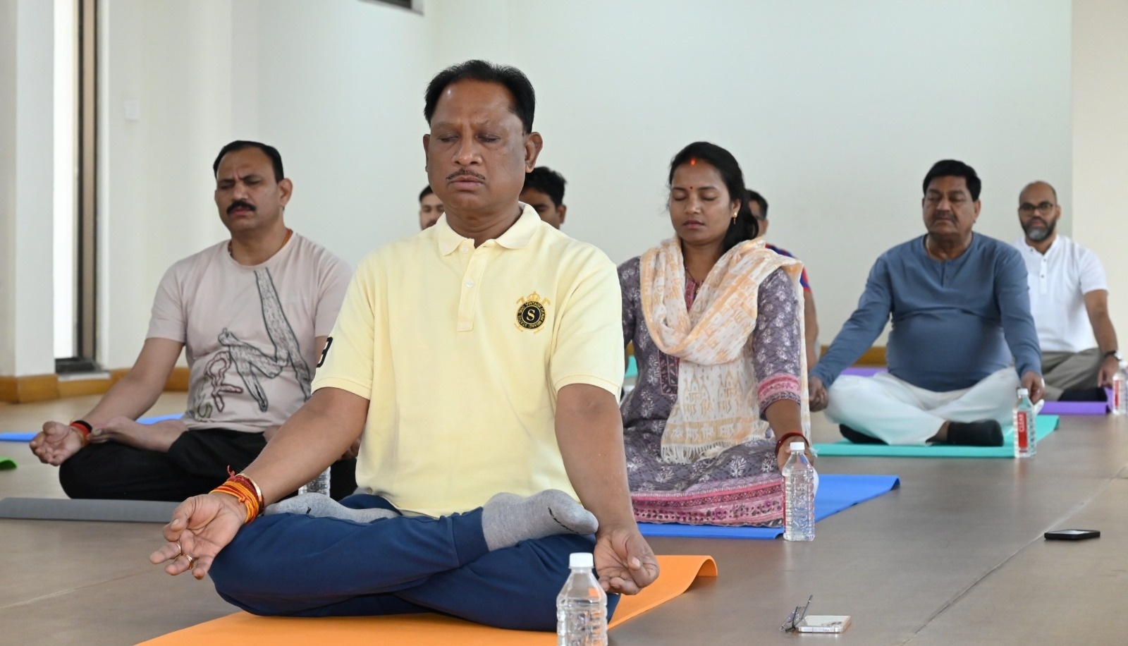 State level mass yoga practice program to be held Ambikapur on 12th International Yoga Day