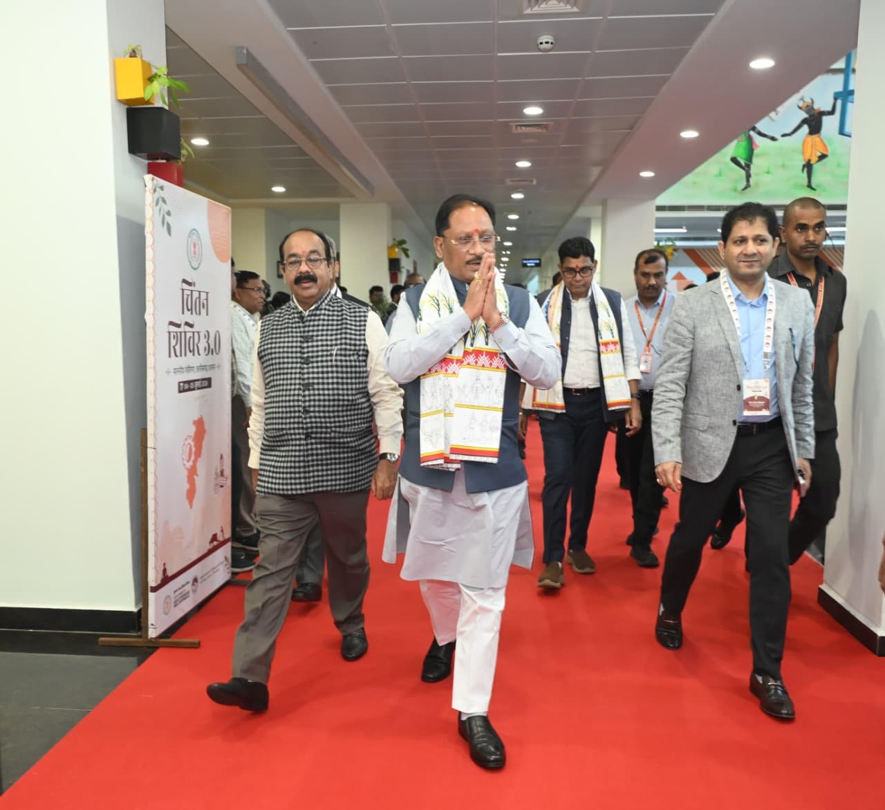 Chhattisgarh’s Governance Think Tank: CM Sai with his Cabinet Colleagues Gather at IIM Raipur to Shape the State’s Next Growth Chapter