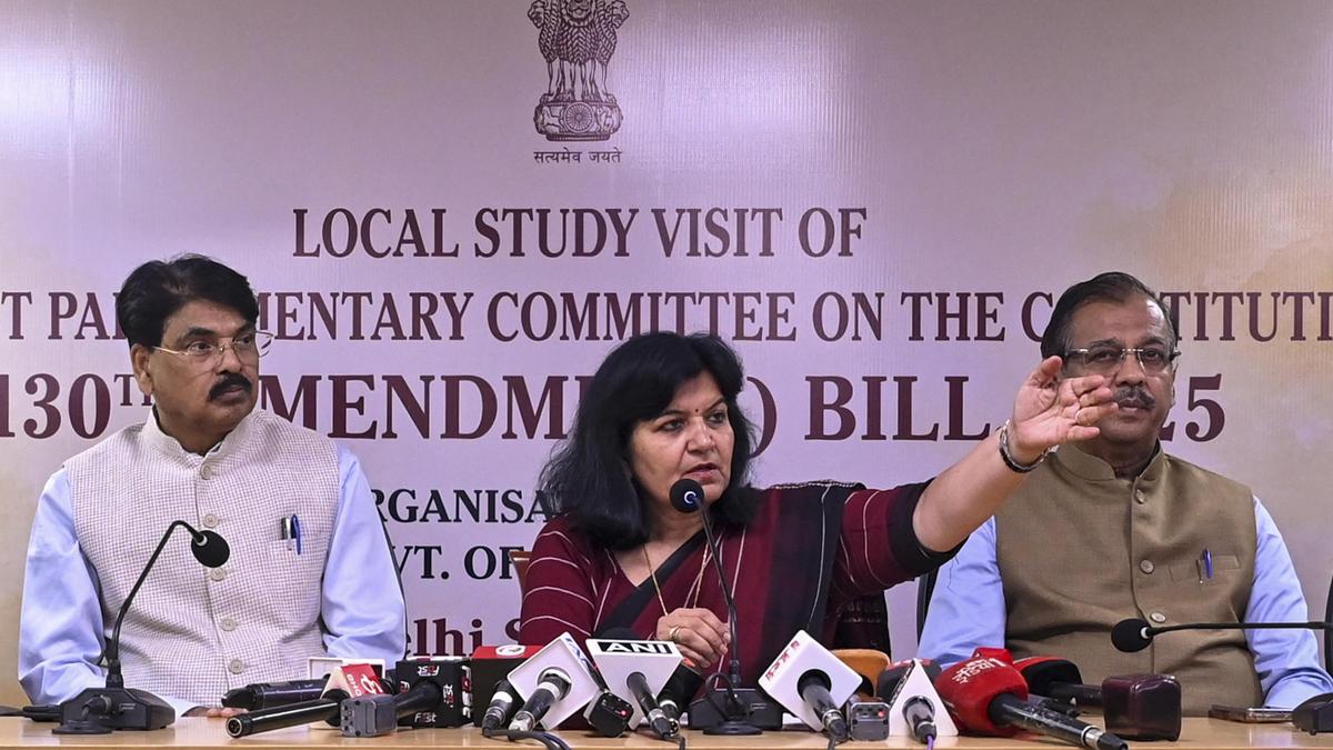JPC likely to retain clause on removal of Ministers after 30 days in custody