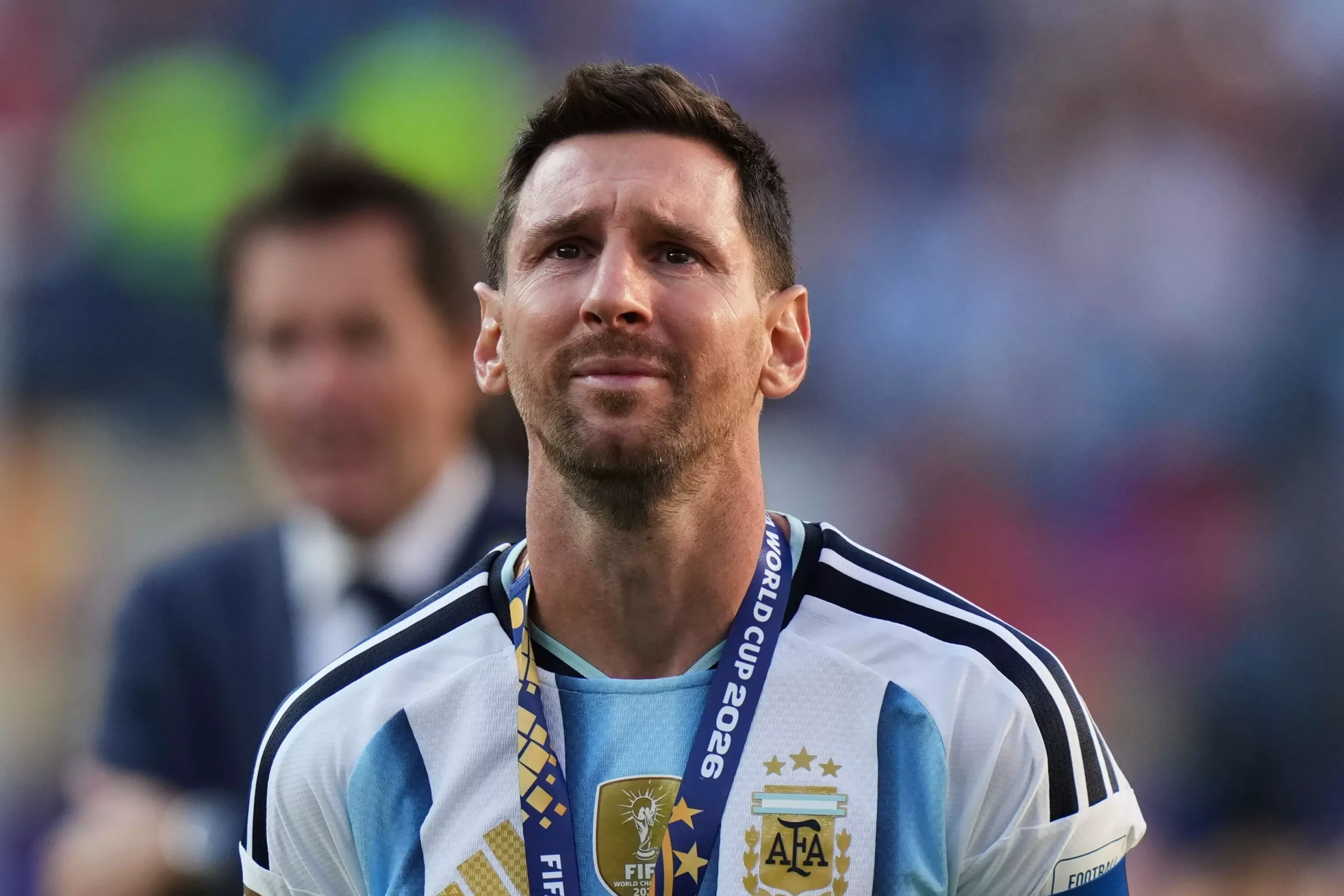 Messi in Tears After Argentina’s FIFA World Cup Final Loss To Spain