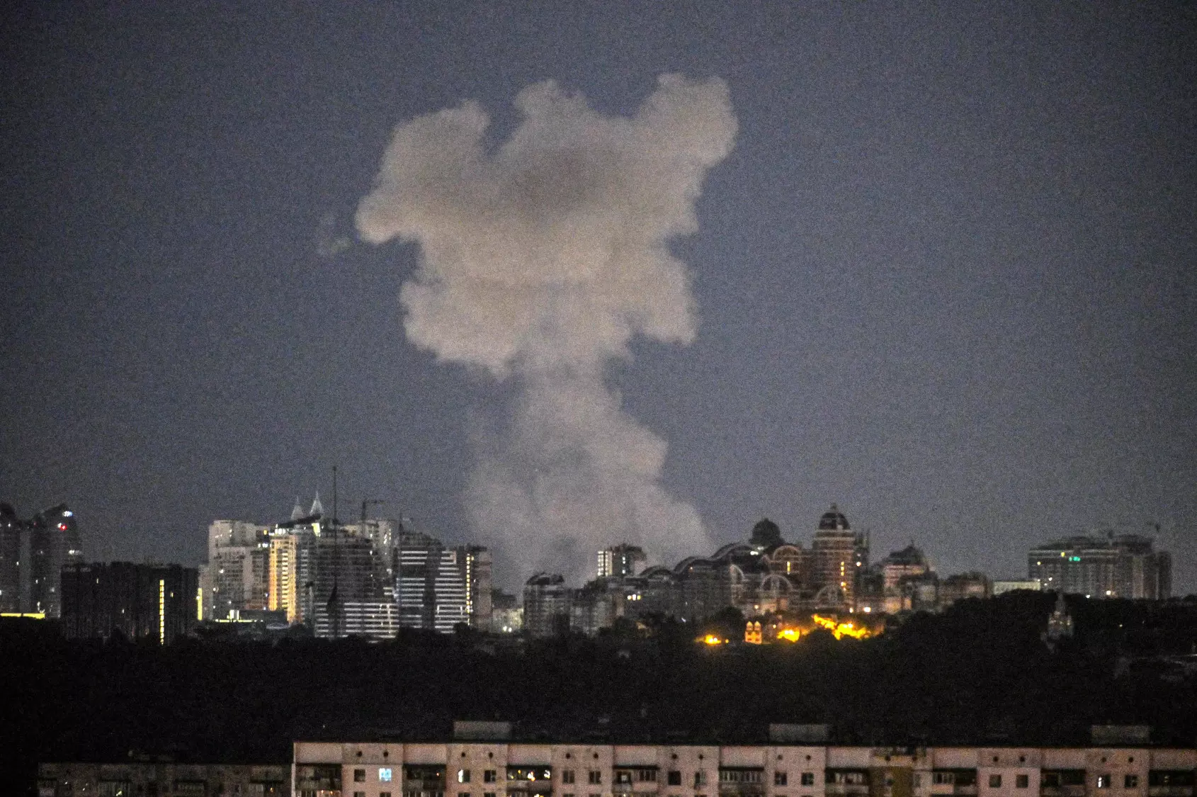 Russia’s Missile and Drone Attacks on Ukraine Kill At Least 22