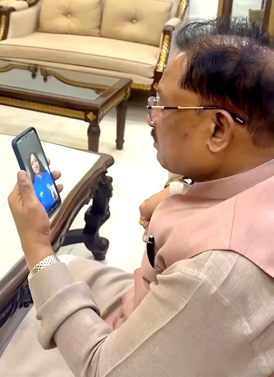 CM Vishnu Deo Sai Congratulates Commonwealth Silver Medallist Gyaneshwari Yadav Through Video Call