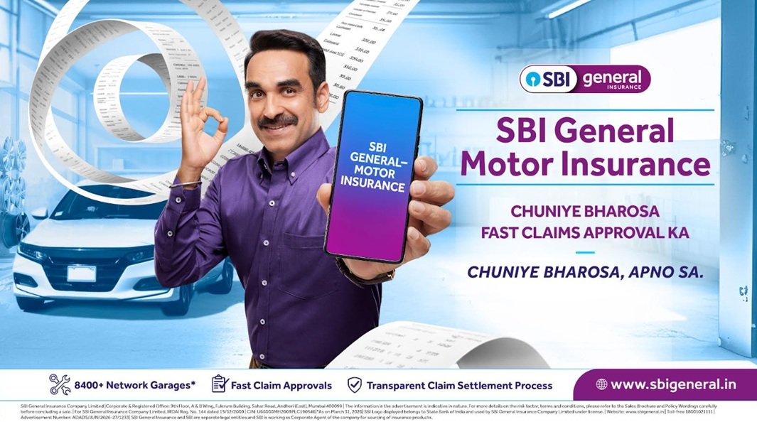 SBI General Insurance Launches New Motor Insurance Film Featuring Pankaj Tripathi