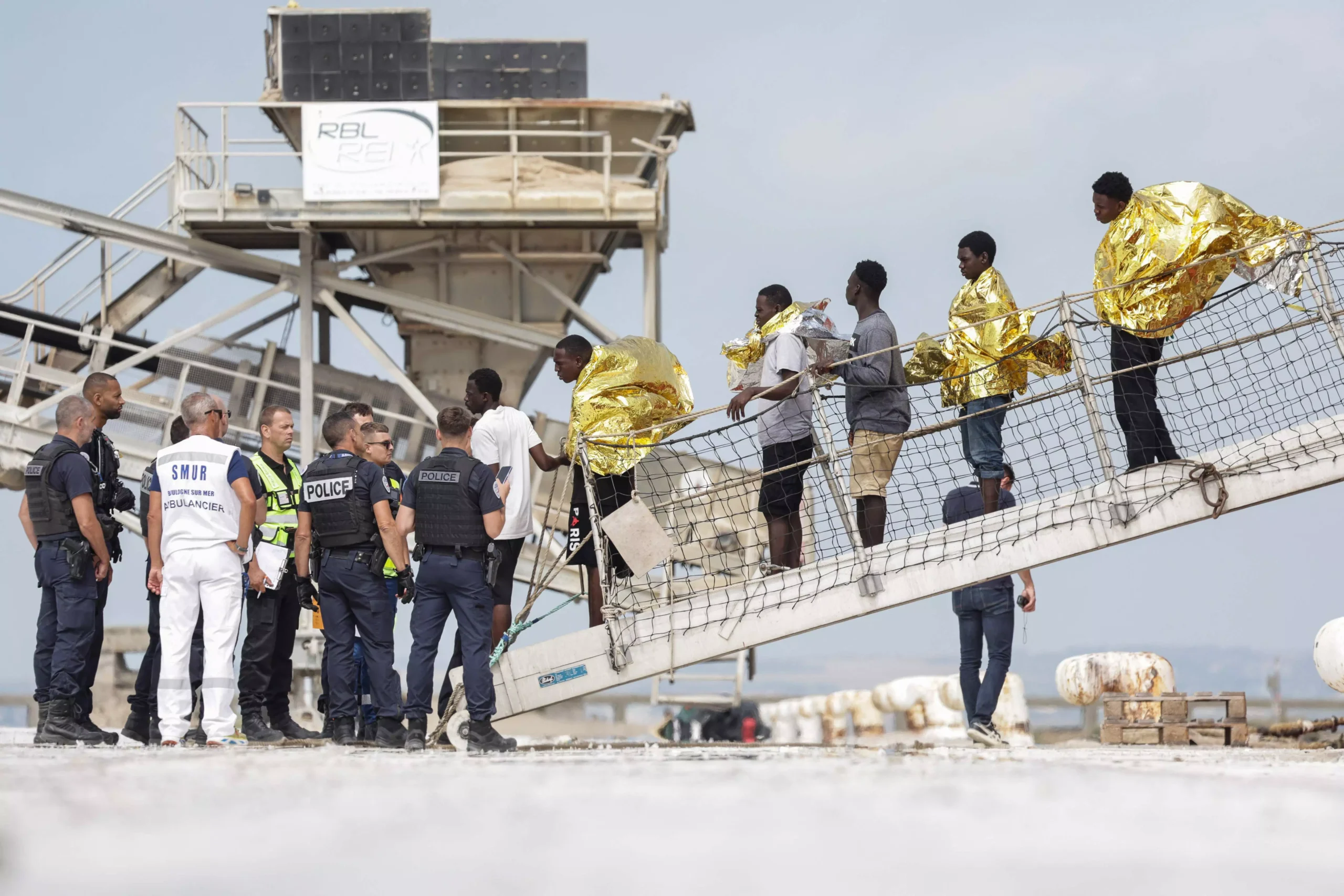 Over 170 Migrants Rescued After Boat Catches Fire During Channel Crossing