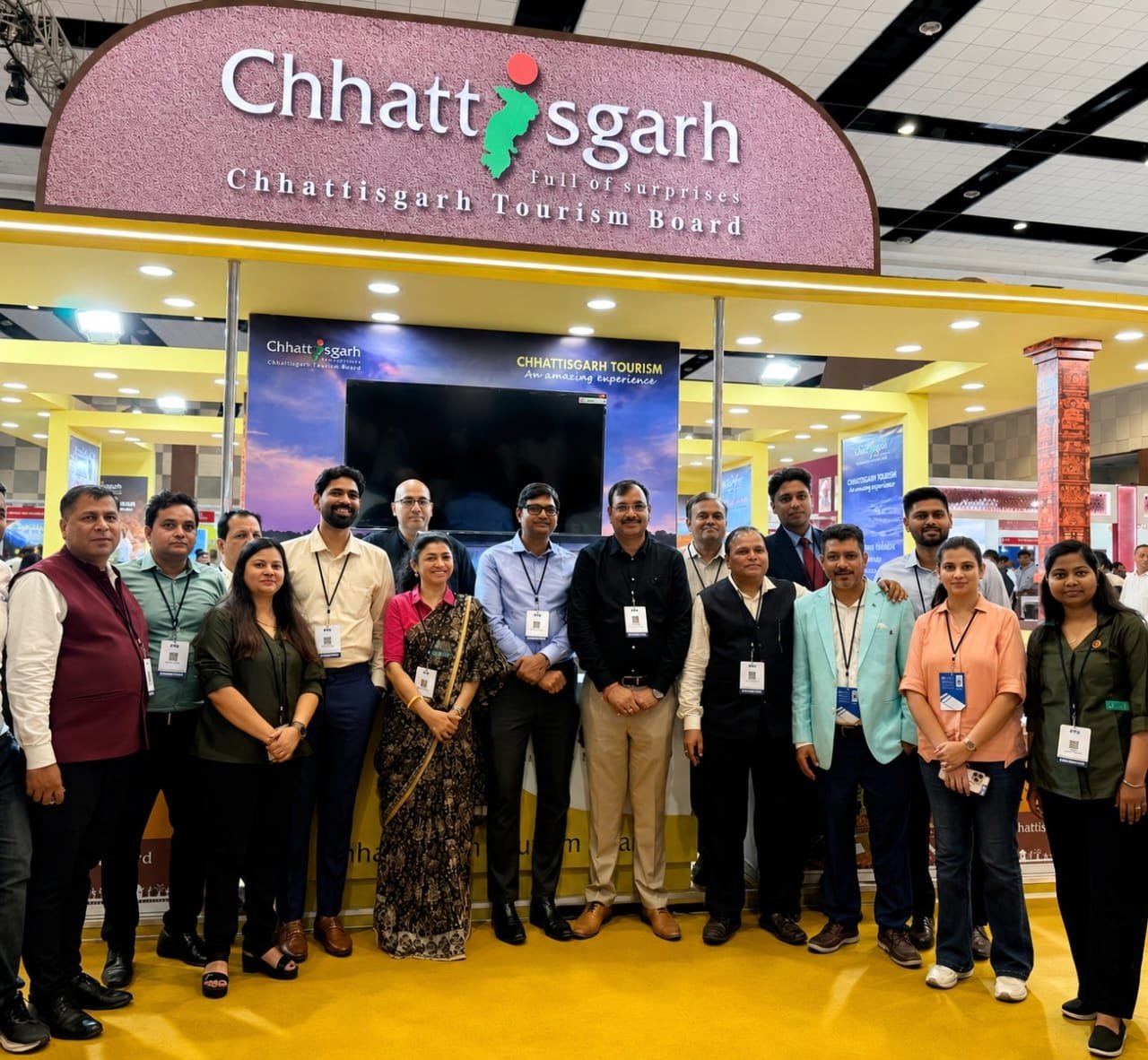 Chhattisgarh Showcases Tourism Potential at Gandhinagar Travel and Tourism Fair