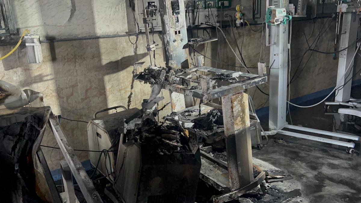Three newborns die in fire at government hospital in Amravati, Maharashtra