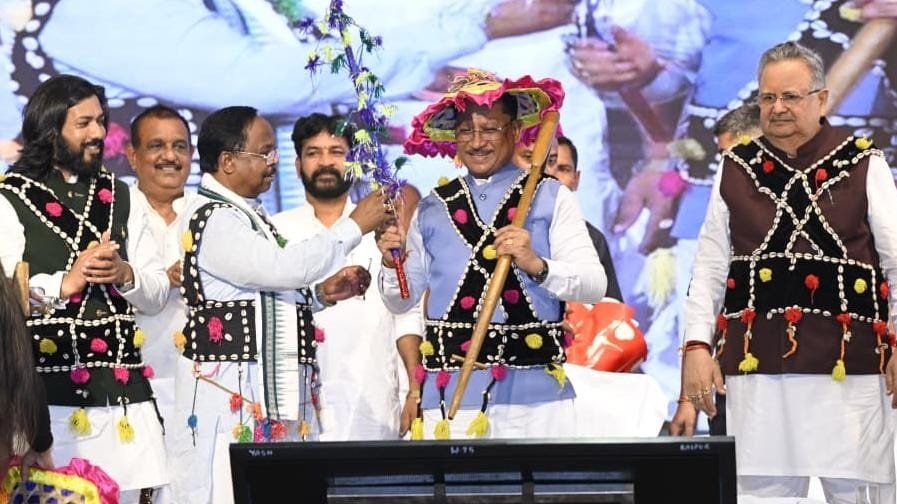 Hareli Brings Chhattisgarh’s Rural Soul Alive at CM Residence
