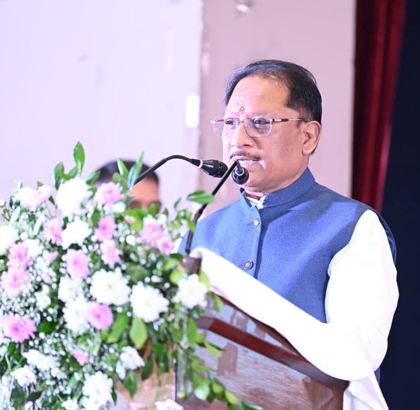 CM Sai Announces ₹50 Lakh for Sen Community Building, Chowk in Nava Raipur to be Named After Sant Sen Maharaj