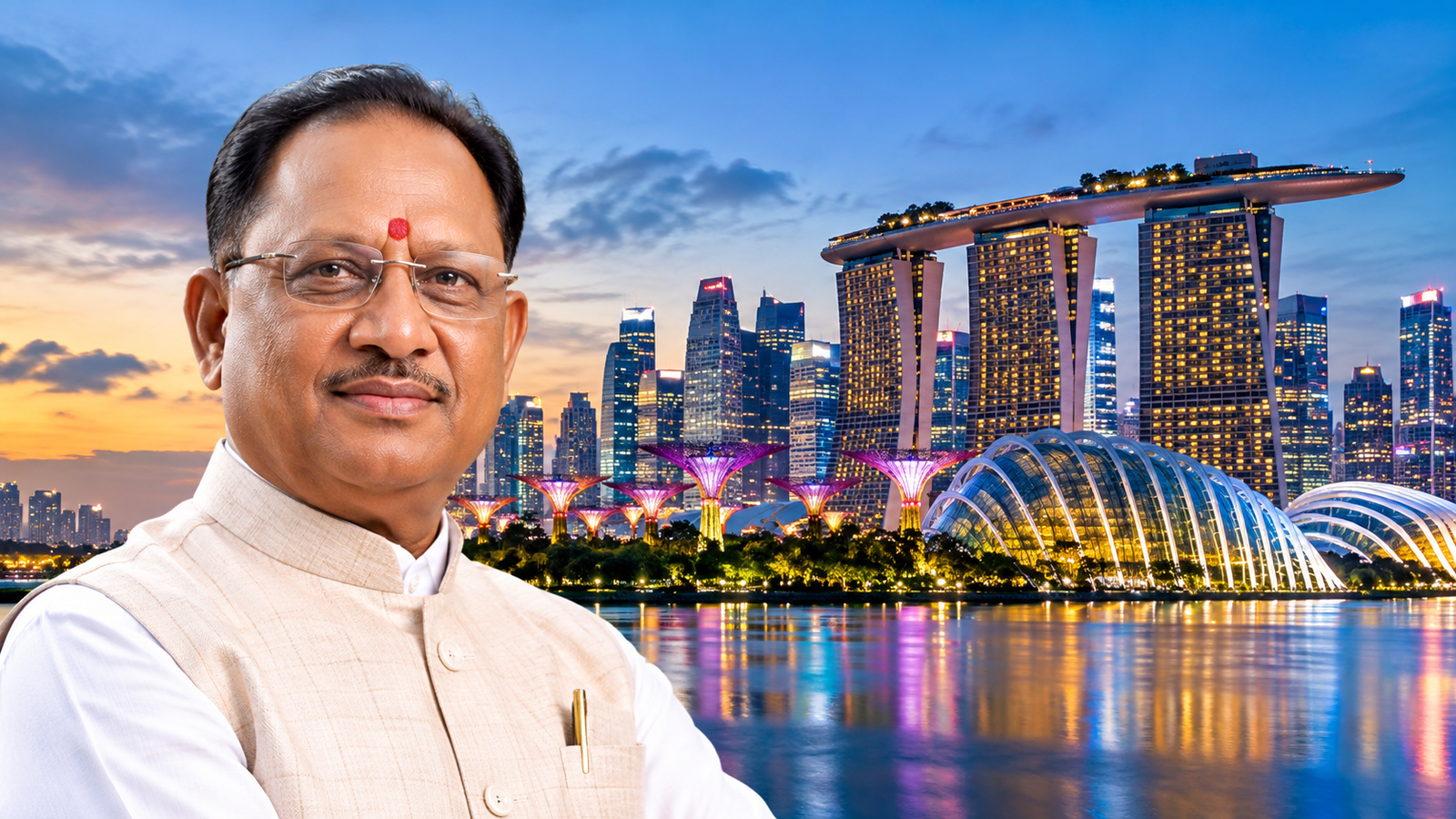 Chhattisgarh Heads to Singapore for SING Forum 2026, CM Sai to Lead High-Level Delegation