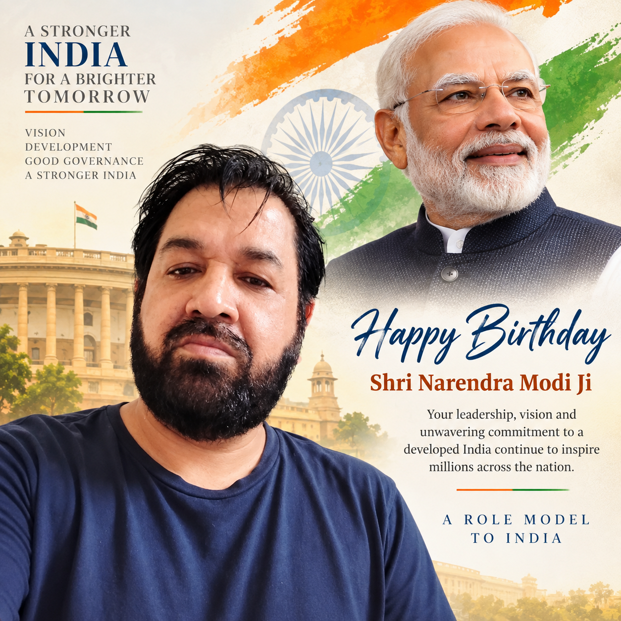 Warm birthday wishes to Prime Minister Shri Narendra Modi Ji.