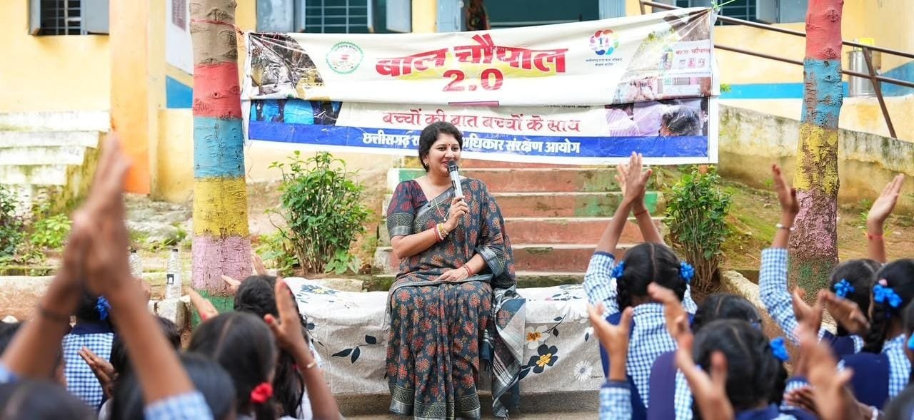 Baiga Children Voice Their Concerns as Dr Varnika Sharma Takes ‘Bal Chaupal 2.0’ to Remote Kawardha